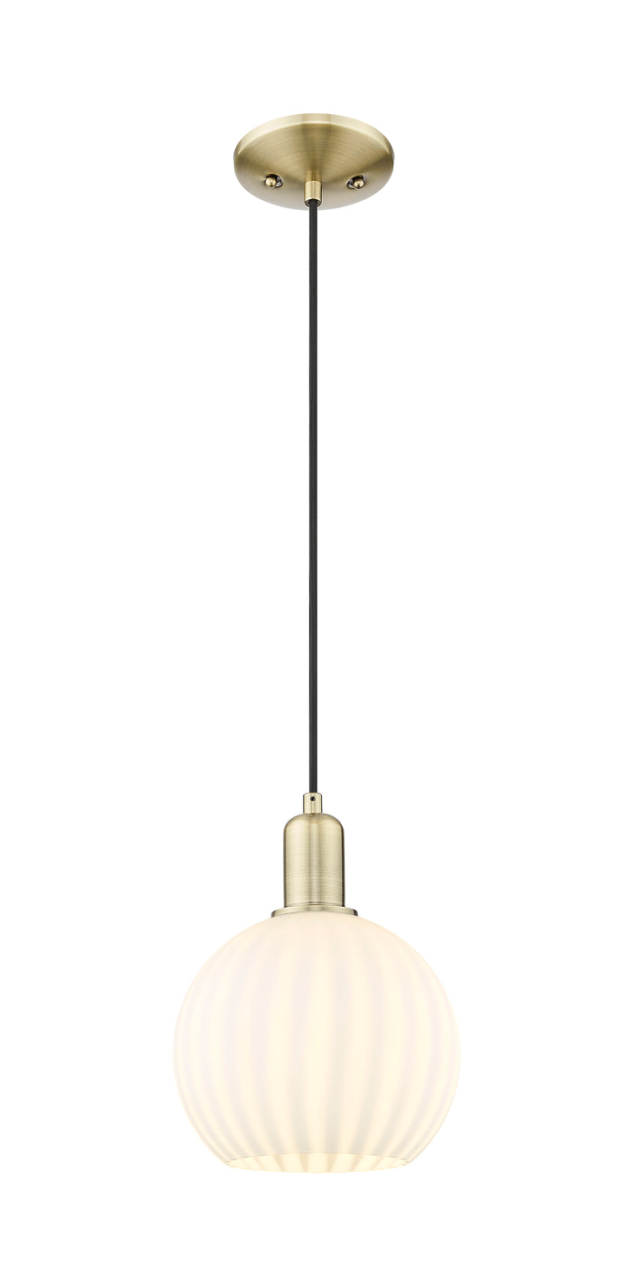 Arcadia Mini Pendant Antique Brass Steel