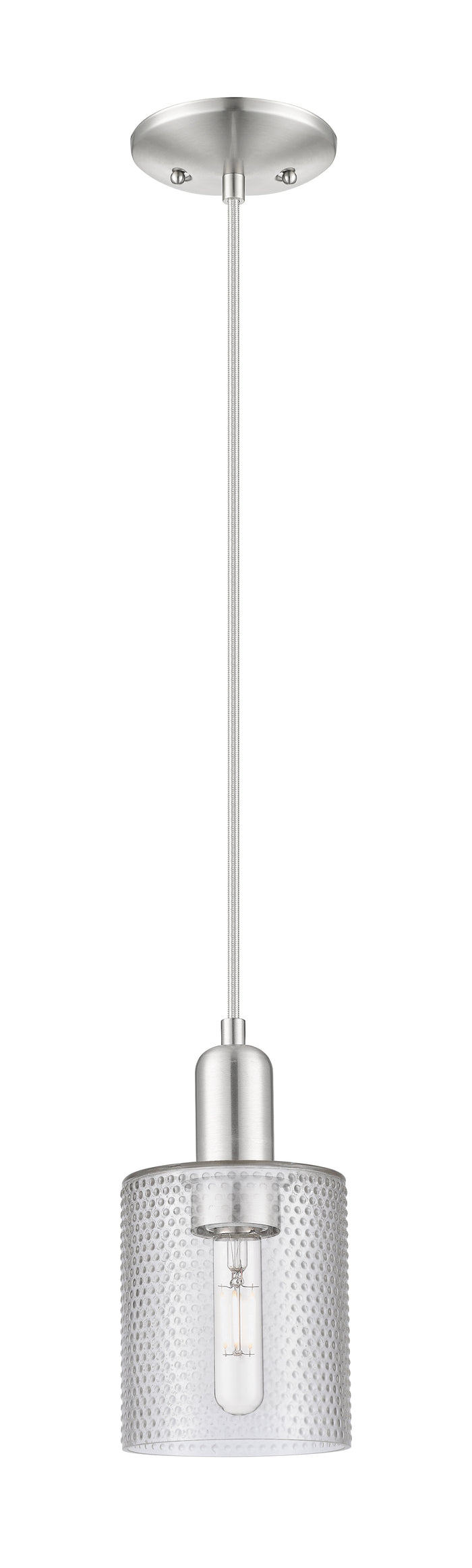 Brushed Satin Nickel / Clear