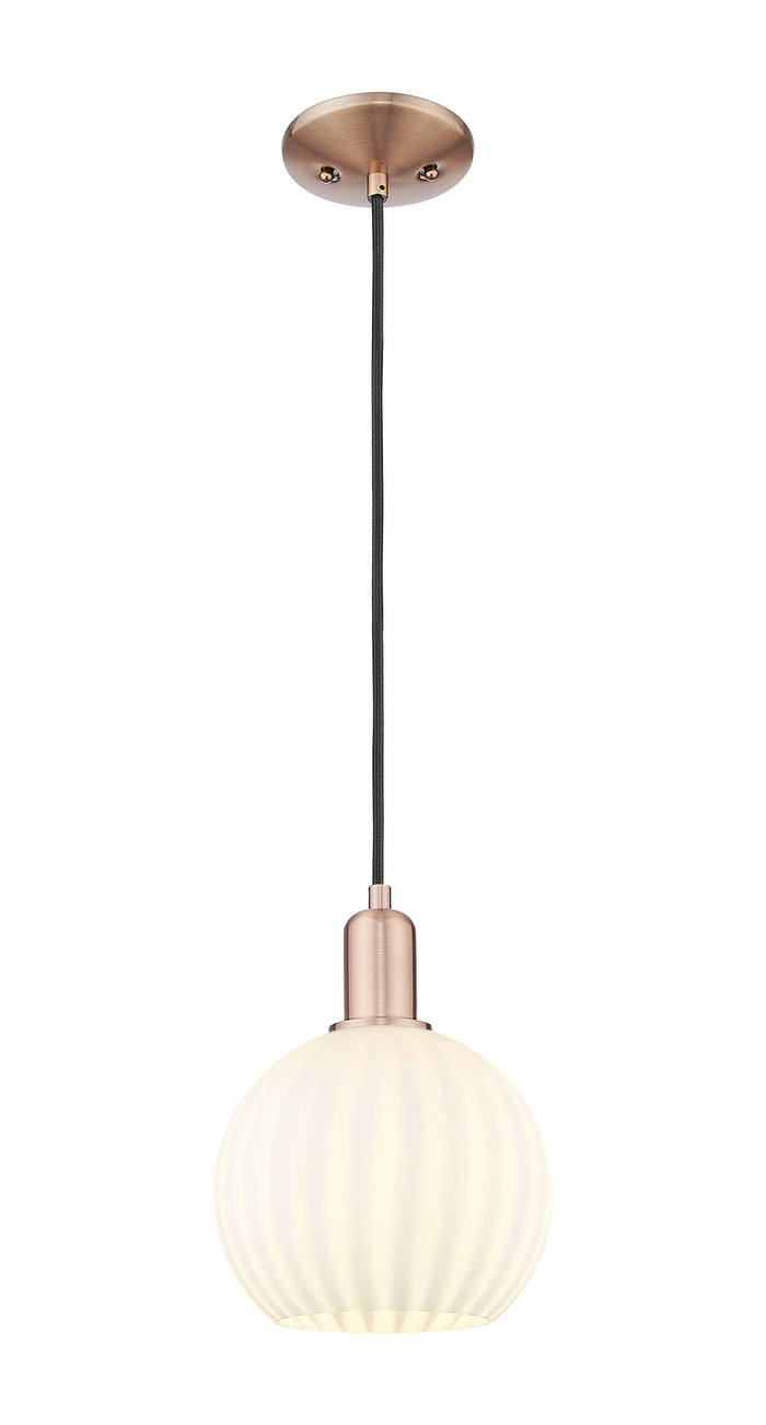 Arcadia Mini Pendant Antique Brass Steel