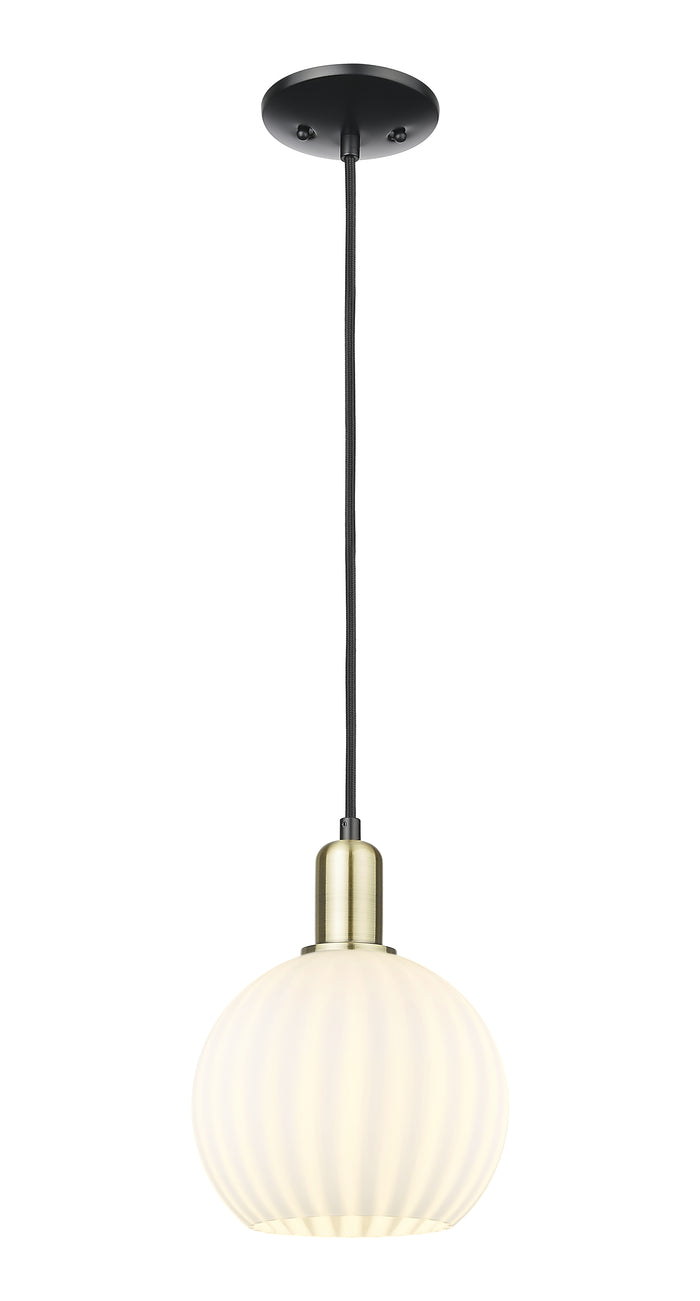 Arcadia Mini Pendant Antique Brass Steel