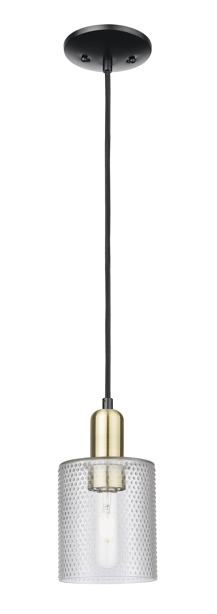 Arcadia Mini Pendant Antique Brass Steel