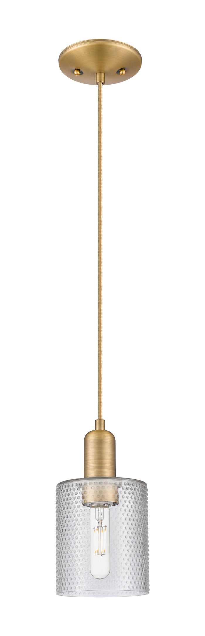 Arcadia Mini Pendant Antique Brass Steel
