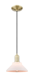 Arcadia Mini Pendant Antique Brass