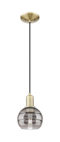 Arcadia Mini Pendant Antique Brass