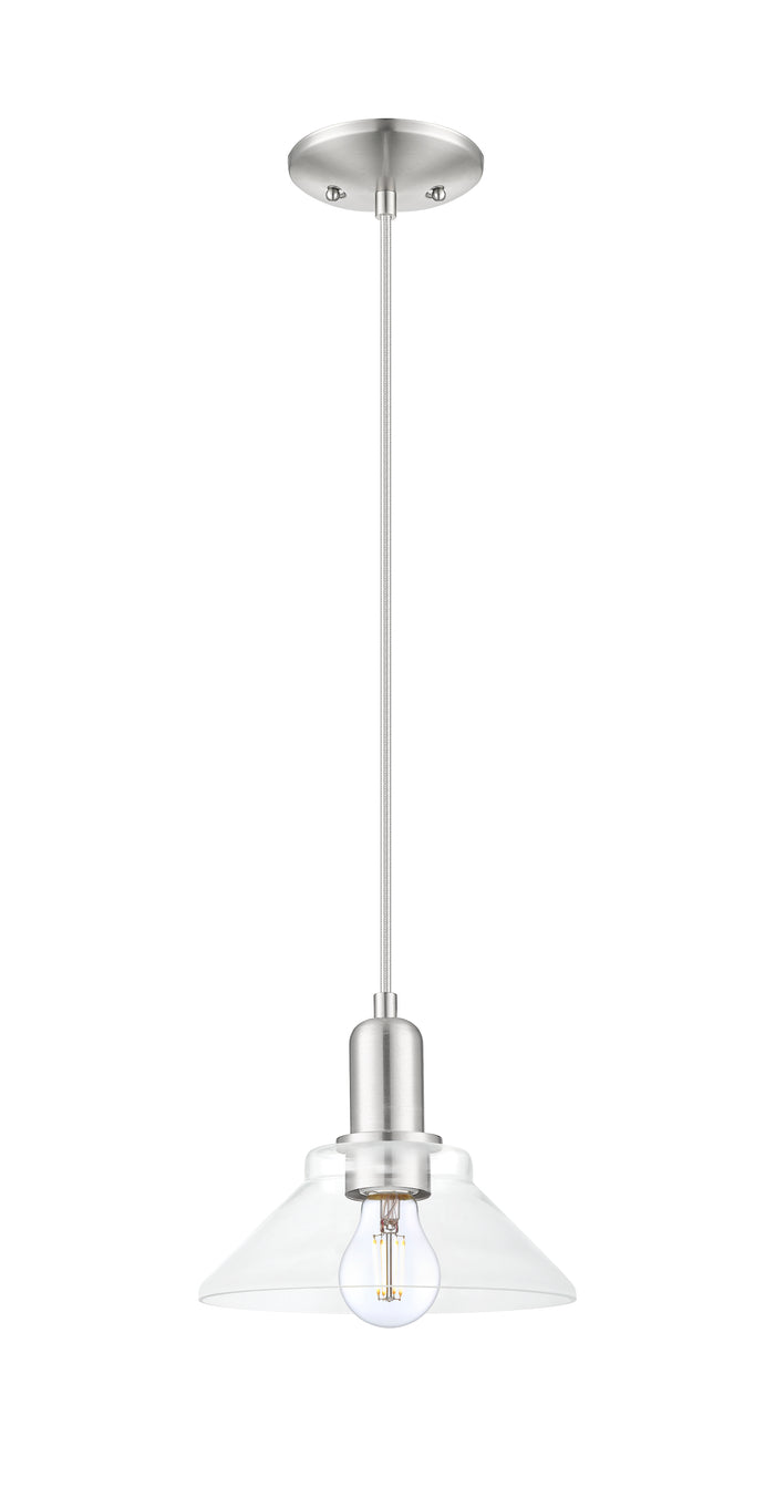 Brushed Satin Nickel / Clear