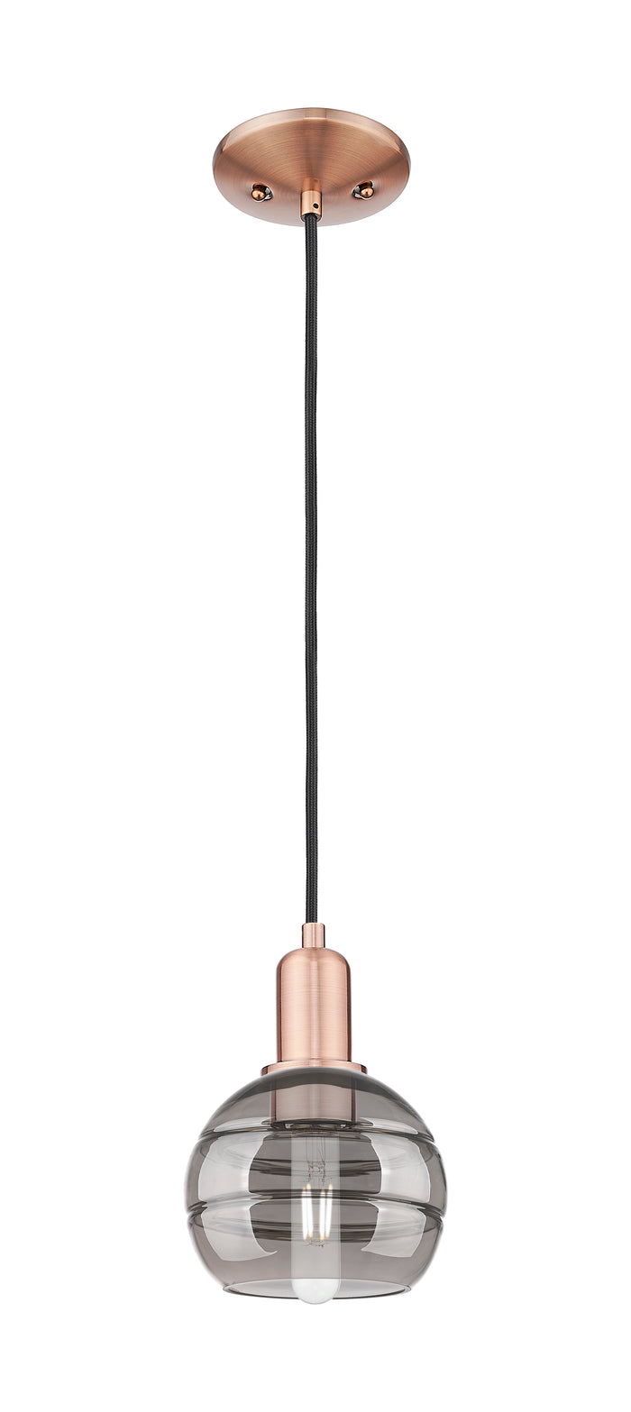 Arcadia Mini Pendant Antique Brass