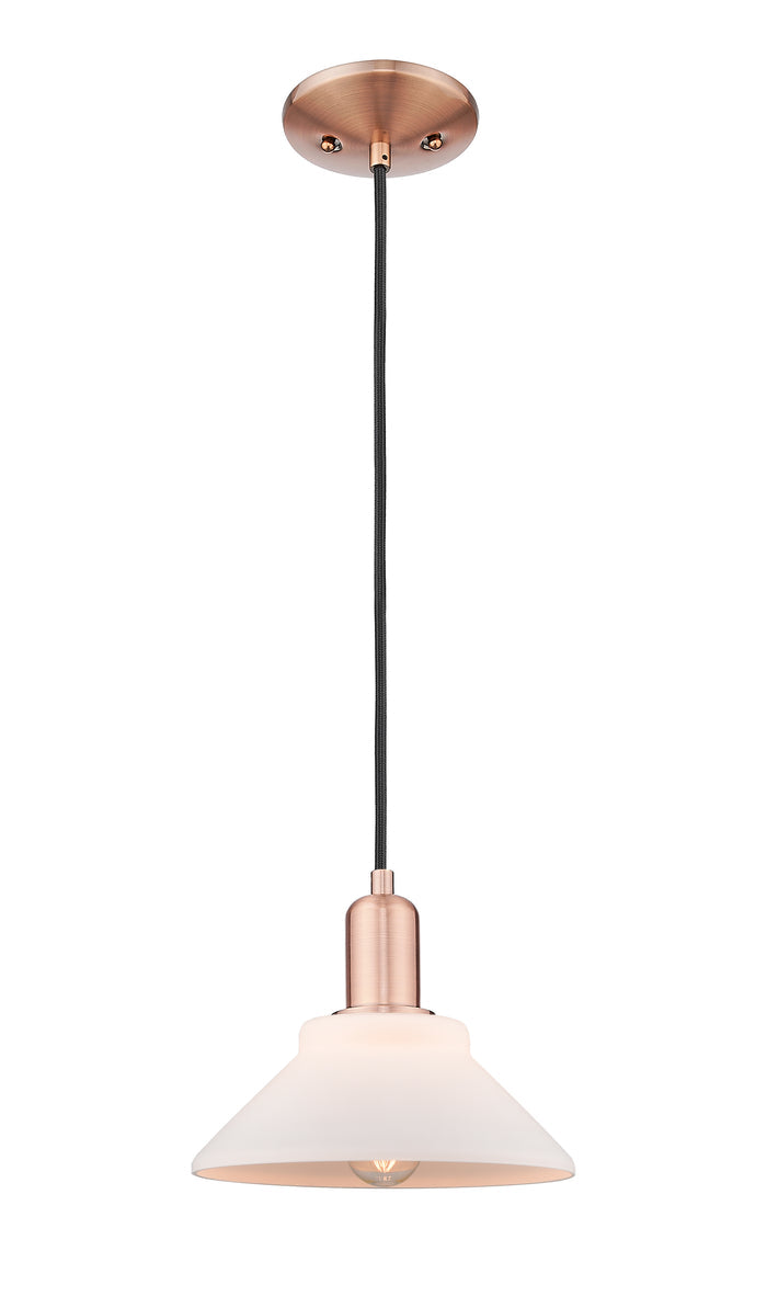 Arcadia Mini Pendant Antique Brass