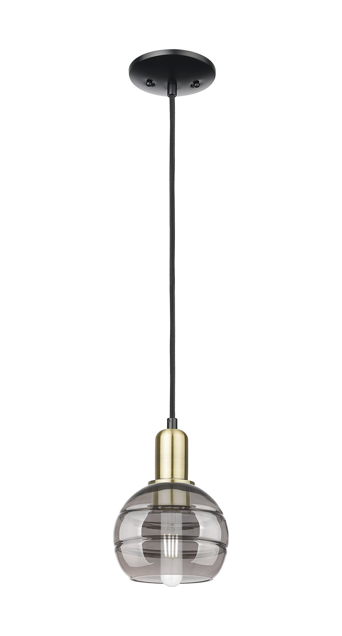 Arcadia Mini Pendant Antique Brass