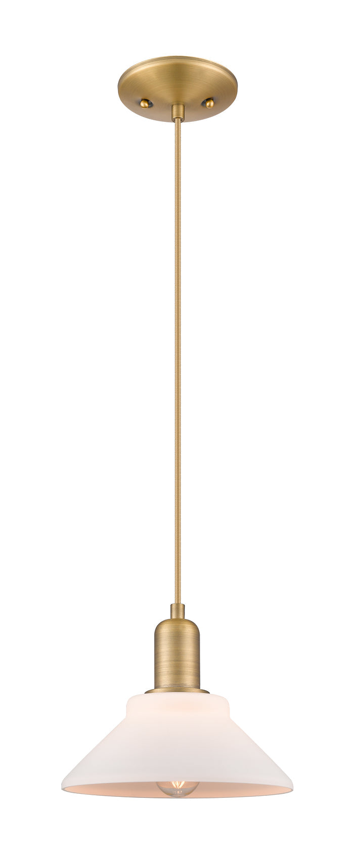 Arcadia Mini Pendant Antique Brass