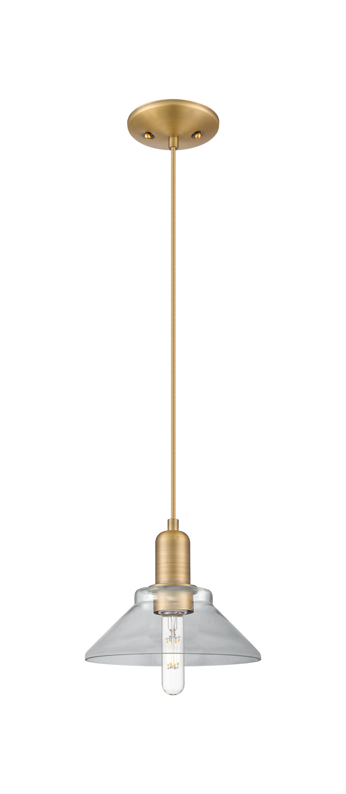 Arcadia Mini Pendant Antique Brass