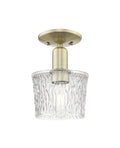 Arcadia Semi-Flush Mount Brushed Nickel