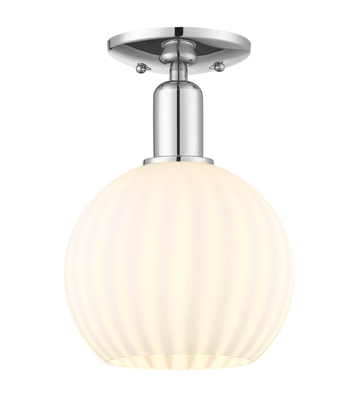 Arcadia Semi-Flush Mount Brushed Satin Nickel