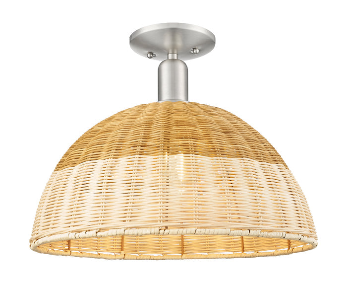 Brushed Satin Nickel / Natural