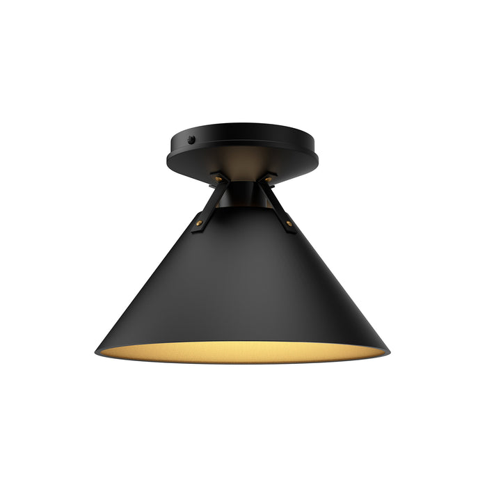 Archer 7-in Steel Flush Mount