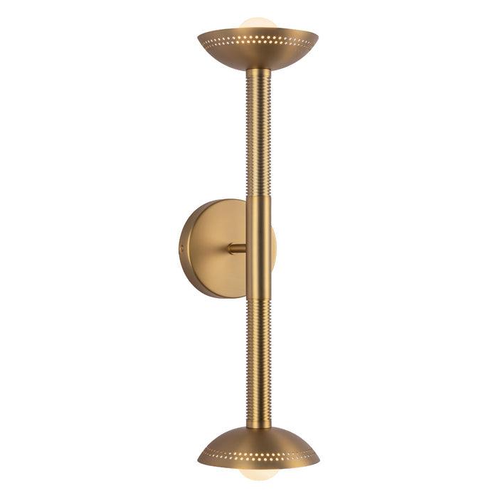 Arden 23-in (With Shade) Aluminum Vanity Light