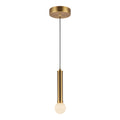 Brushed Gold/Opal Glass