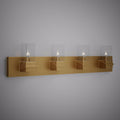 4 Lights Aries 4-light Vanity Light Aged Brass  Dimmable 160W