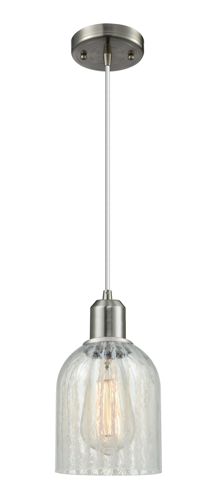 Brushed Satin Nickel / Mouchette