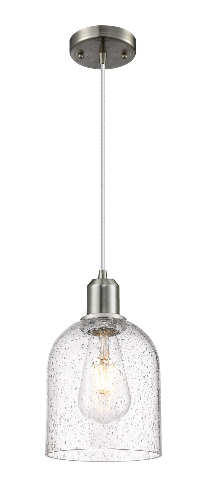 Brushed Satin Nickel / Seedy