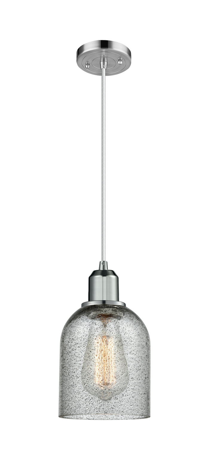 Austere Mini Pendant Matte Black Brass