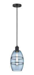 Austere Mini Pendant Matte Black Finish