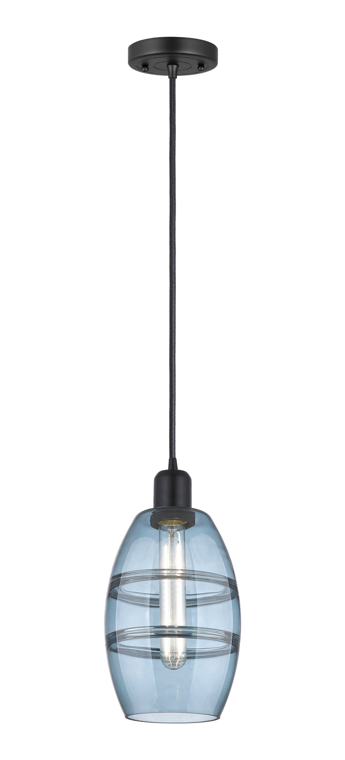 Austere Mini Pendant Matte Black Finish