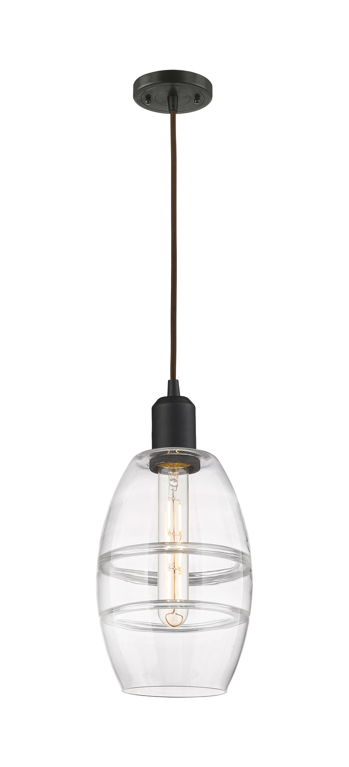 Austere Mini Pendant Matte Black Finish