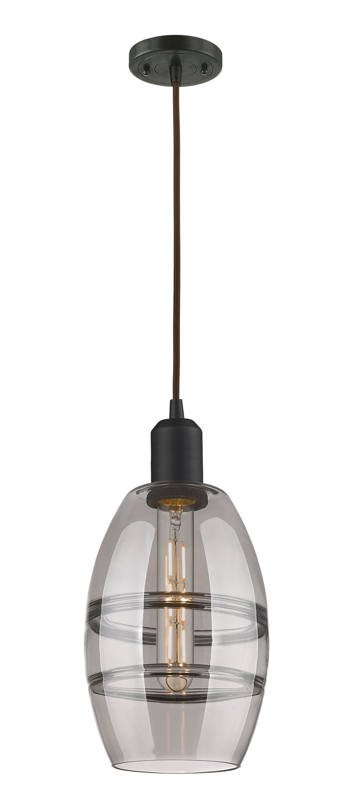 Austere Mini Pendant Matte Black Finish