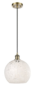 Ballston Mini Pendant 10 Inch Brass