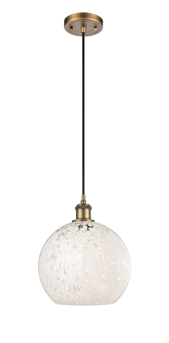 Ballston Mini Pendant 10 Inch Brass