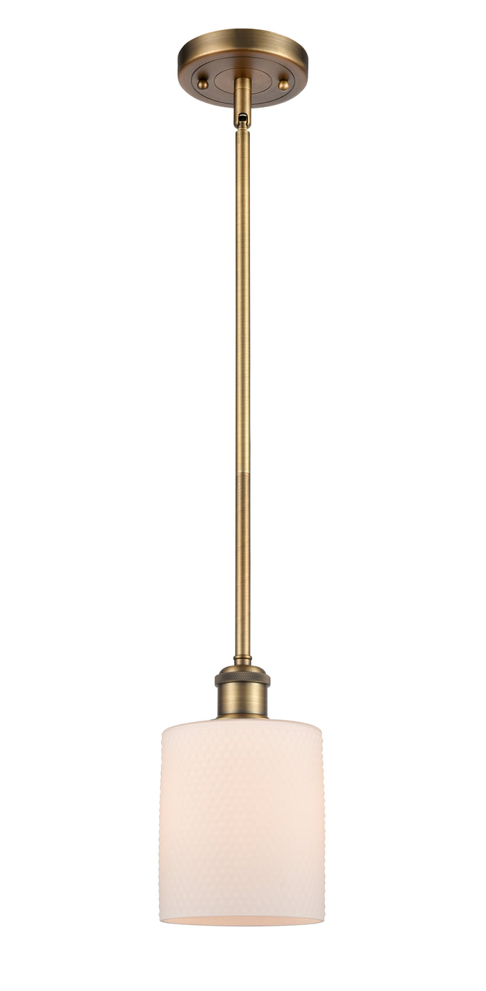 Brushed Brass / Matte White