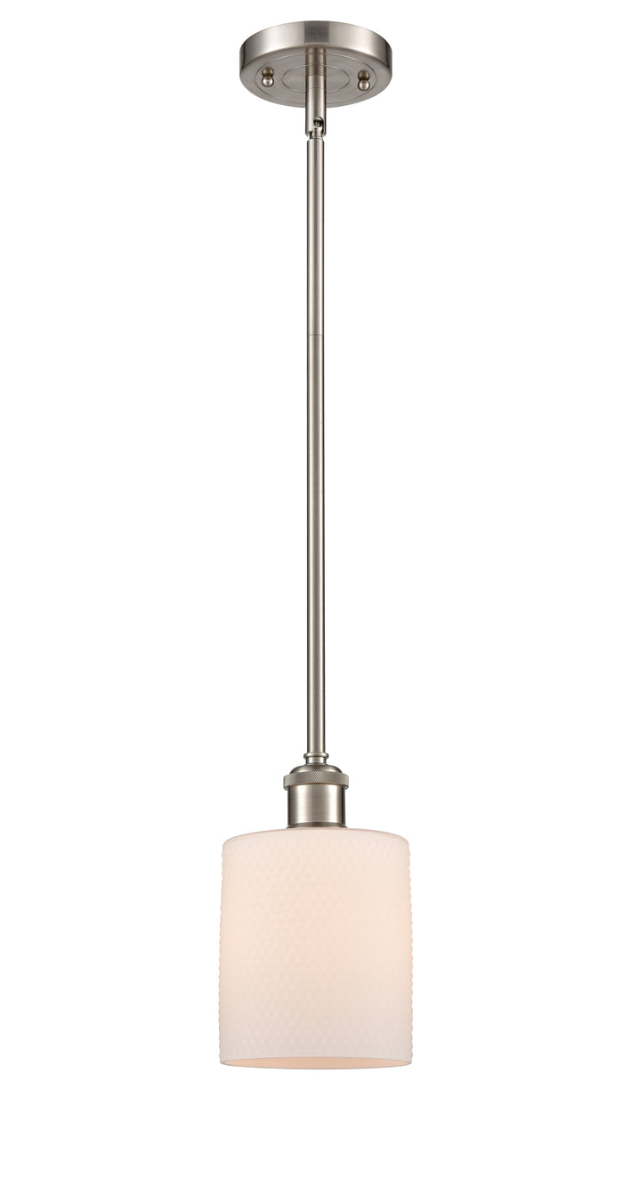 Brushed Satin Nickel / Matte White
