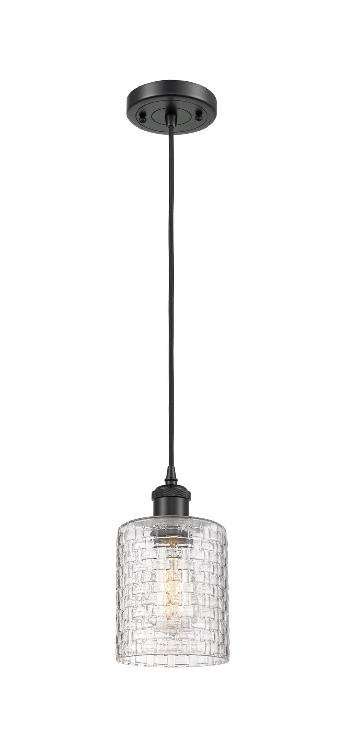 Ballston Mini Pendant 5 Inch Antique Brass