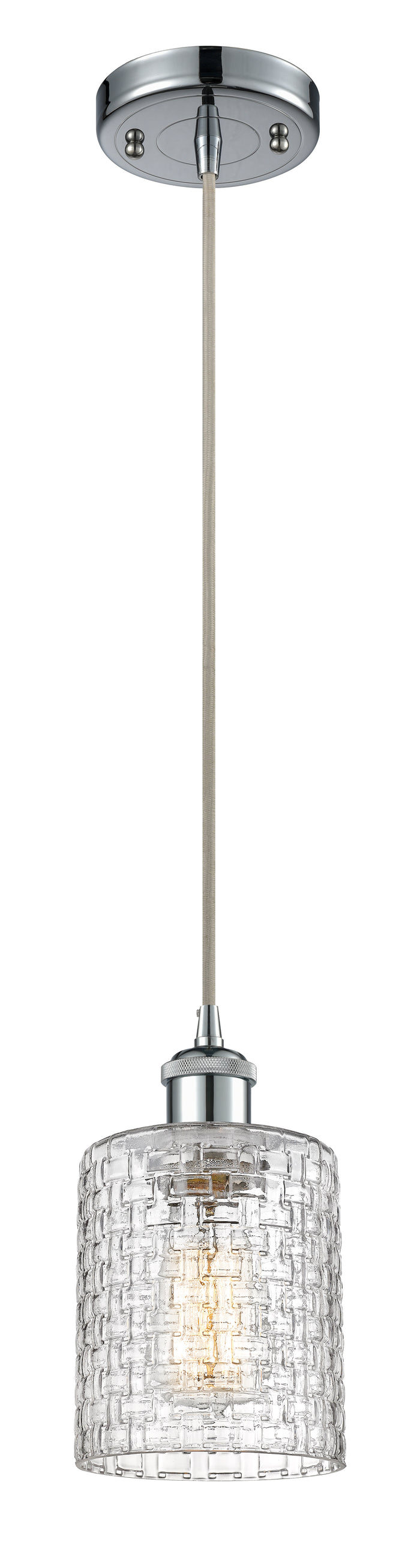 Ballston Mini Pendant 5 Inch Antique Brass
