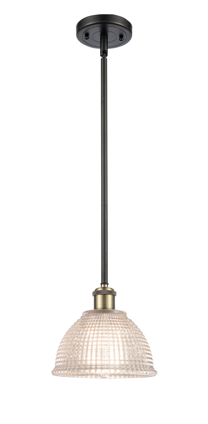Ballston Mini Pendant Antique Brass 8 Inch