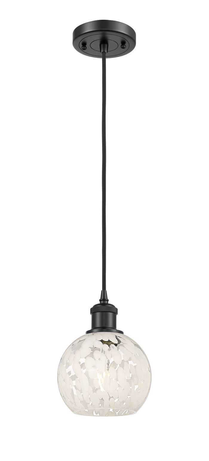 Ballston Mini Pendant Antique Brass 8 Inch