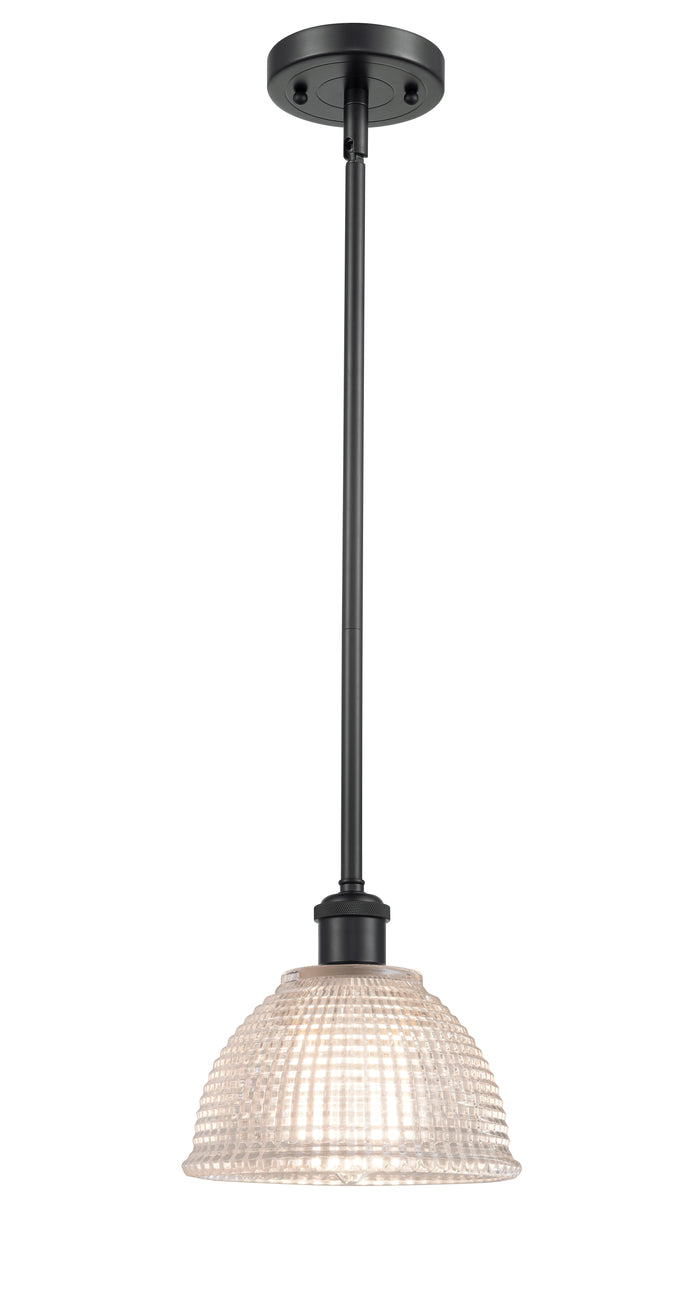 Ballston Mini Pendant Antique Brass 8 Inch