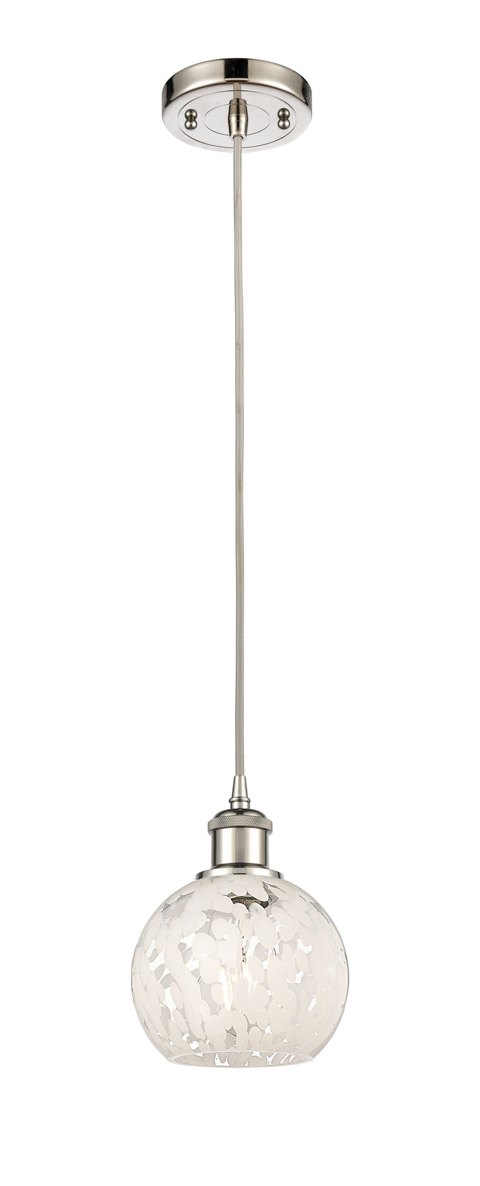 Ballston Mini Pendant Antique Brass 8 Inch