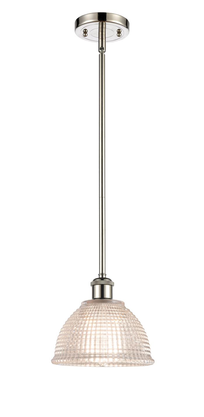 Ballston Mini Pendant Antique Brass 8 Inch
