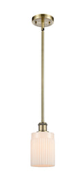 Ballston Mini Pendant Antique Brass 9 Inch