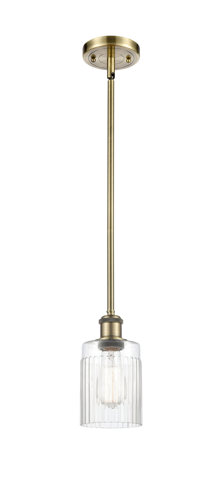 Ballston Mini Pendant Antique Brass 9 Inch