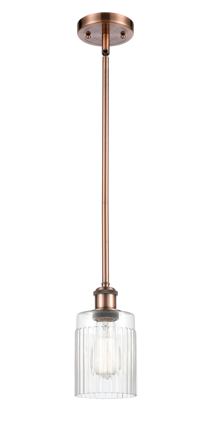 Ballston Mini Pendant Antique Brass 9 Inch