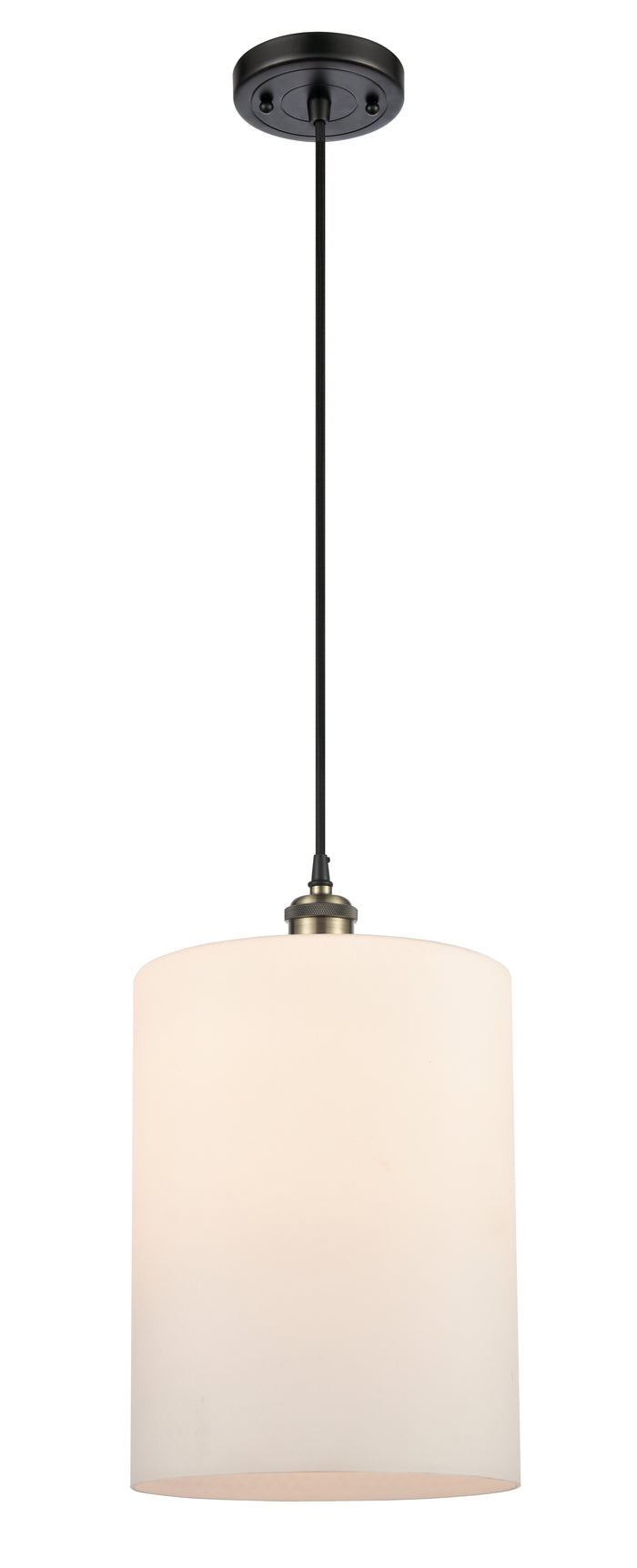 Ballston Mini Pendant Antique Brass 9 Inch