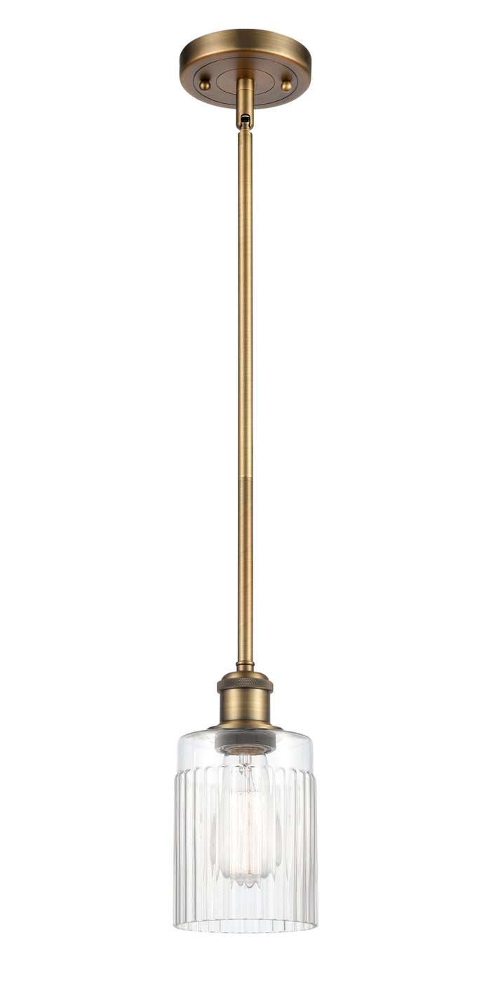 Ballston Mini Pendant Antique Brass 9 Inch
