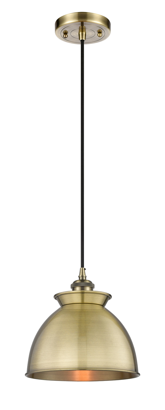 Ballston Mini Pendant Antique Brass Cast