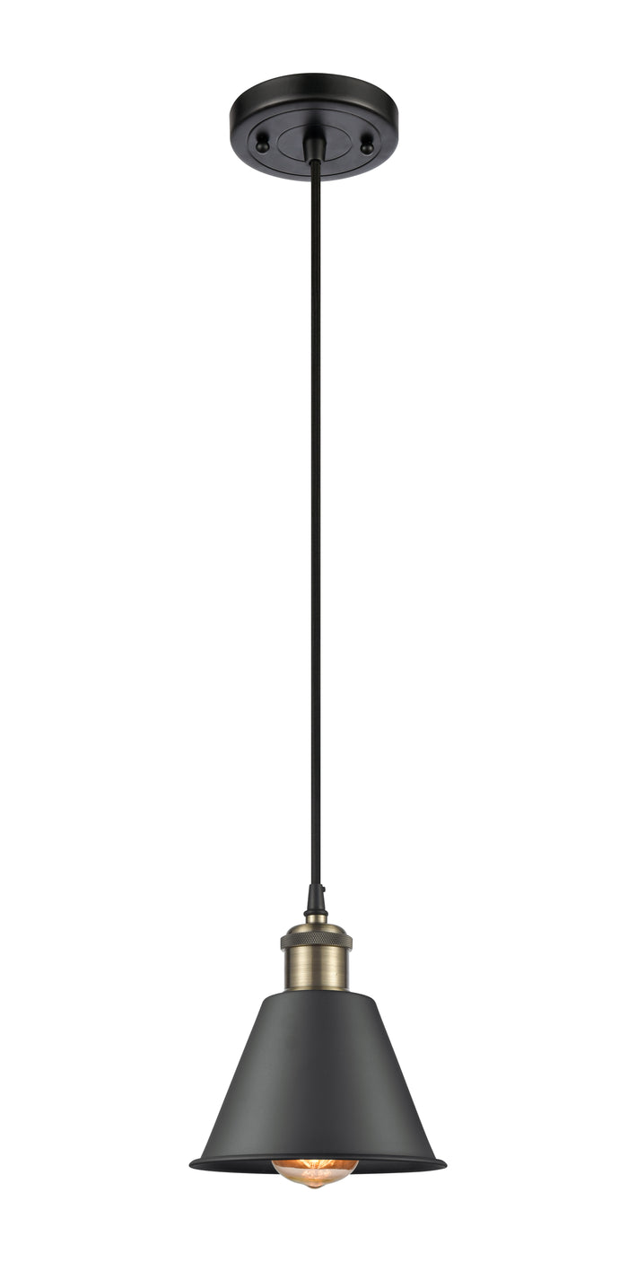 Ballston Mini Pendant Antique Brass Cast