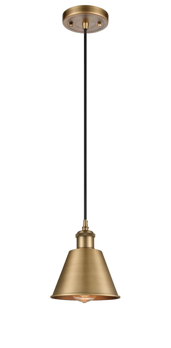 Ballston Mini Pendant Antique Brass Cast