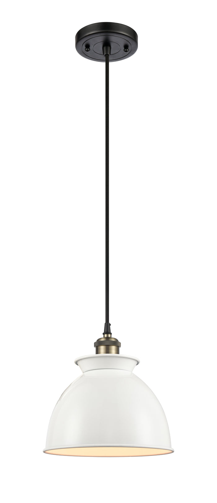 Ballston Mini Pendant Antique Brass Cast