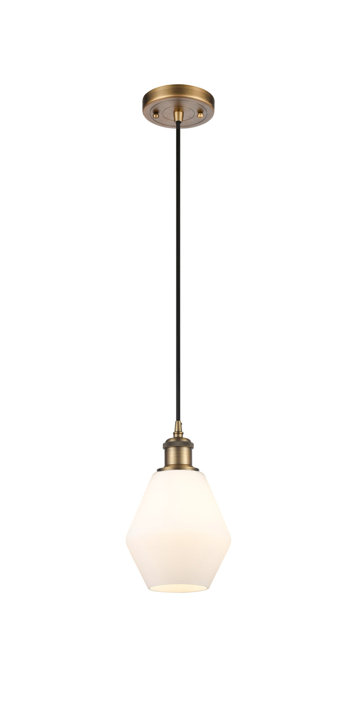 Brushed Brass / Cased Matte White