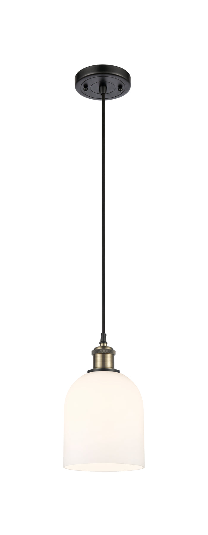 Black Antique Brass / White